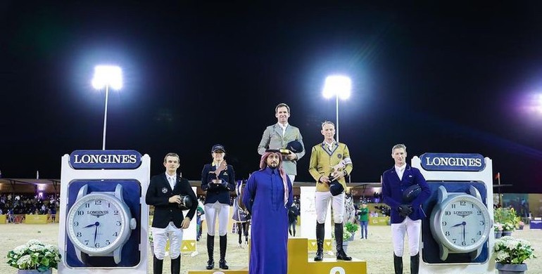 Philipp Weishaupt and Coby jump to victory in the CSI5*-W Longines FEI World Cup of Riyadh