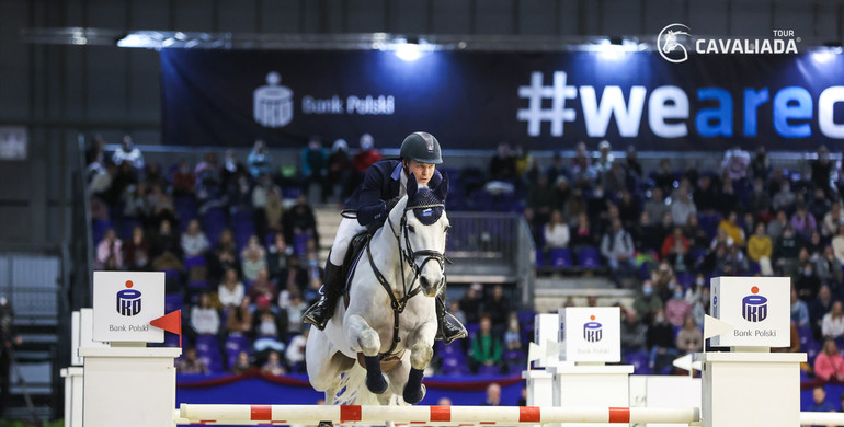 Home rider Maksymilian Wechta victorious in the Grand Prix at CSI3*-W Cavaliada Poznań
