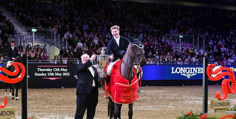 Harry Charles concludes an incredible week with a win in the CSI5*-W London Grand Prix