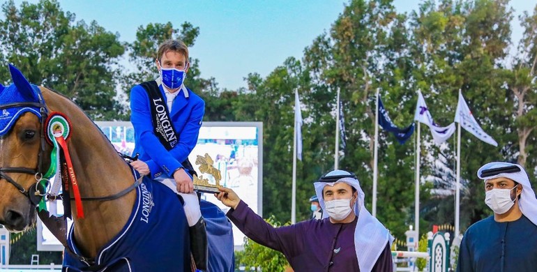 Bart Bles and Kriskras DV best in the CSI4*-W Abu Dhabi Grand Prix