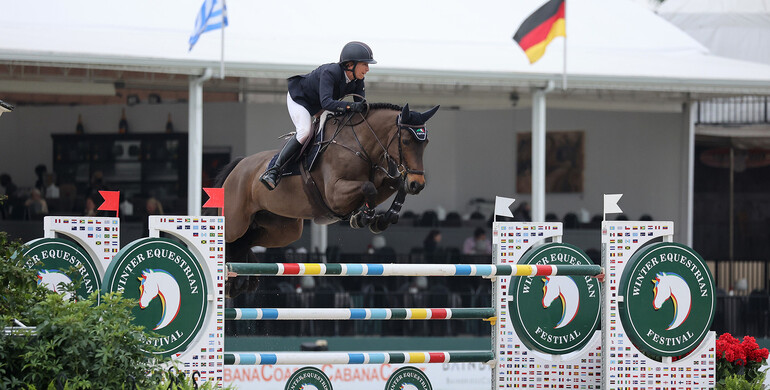 Laura Kraut and Haley start their week on a win in $6,000 Bainbridge Companies 1.45m CSI4* Jumpers
