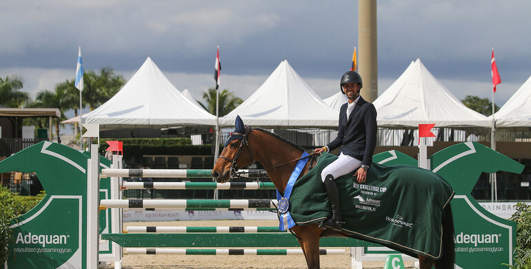 Nayel Nassar blazes the trail in the $50,000 Adequan® WEF Challenge Cup Series round three