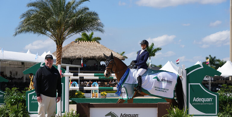 Adrienne Sternlicht shines in $75,000 Adequan® WEF Challenge Cup round V CSI5* at 2022 WEF