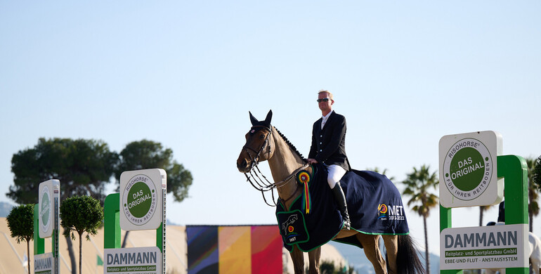 Jérôme Guery and Grupo Prom Diego on top in the CSI2* Grand Prix presented by Dammann Reitplatz- u. Sportplatzbau GmbH  at Spring MET II 2022