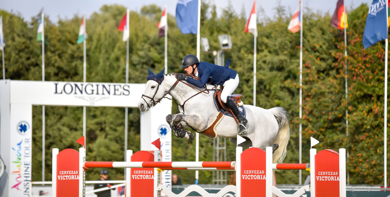 Gregory Wathelet and Argentina de la Marchette win Friday's feature class at the Andalucía Sunshine Tour 2022