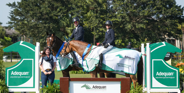 Ali Wolff and Karl Cook share victory in $37,000 Adequan® WEF Challenge Cup round VI CSI3*