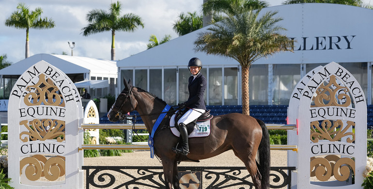 Ashley Vogel victorious in $6,000 Palm Beach Equine Clinic 1.45m CSI2*