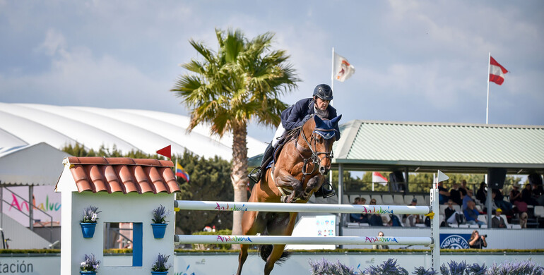 Billy Twomey best in Thursday's CSI4* Grand Prix qualifier at the Andalucia Sunshine Tour