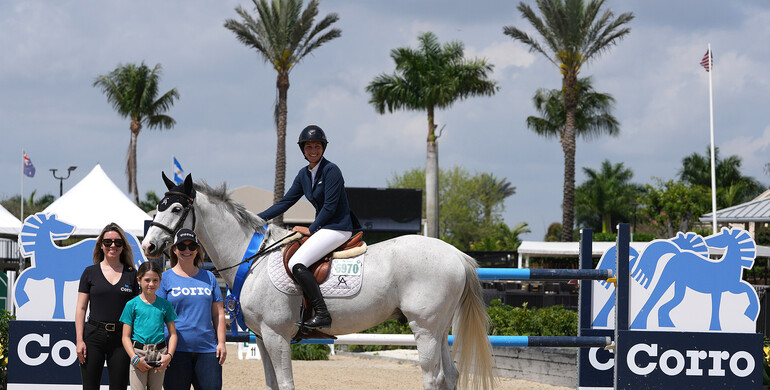 Carly Anthony and Jet Blue fly to win $37,000 Corro 1.45m Grand Prix qualifier CSI2*