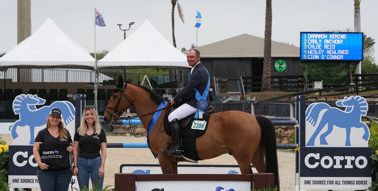 Darragh Kerins and Valentino Tuiliere take top finish in $50,000 Corro Grand Prix CSI2*