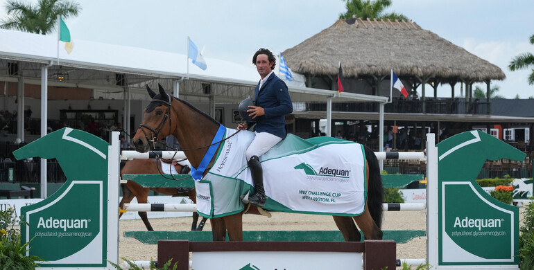 Nick Dello Joio and Cornet’s Cambridge claim win in $75,000 Adequan® WEF Challenge Cup round X CSI4*