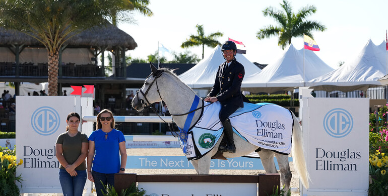 De Luca and Dirka De Blondel drive home another win in the $37,000 Douglas Elliman Real Estate 1.45m CSI4*