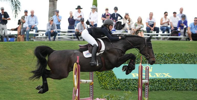 Kelli Cruciotti Vanderveen takes final FEI win at 2022 WEF in $50,000 CabanaCoast Grand Prix CSI2*