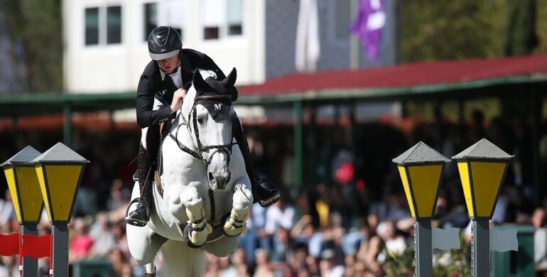 Alexander Butler and Chilli B win the CSI4* 1.55m Grand Prix in Arezzo