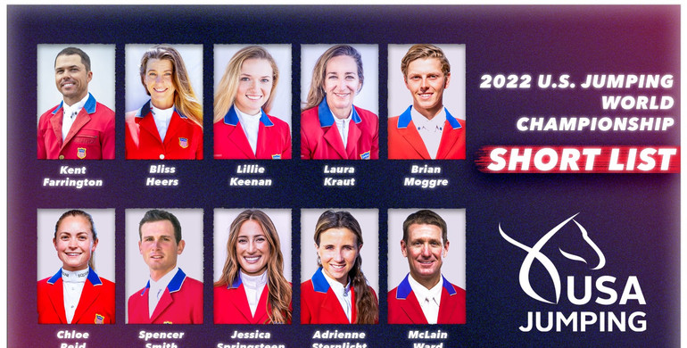 NetJets® U.S. Jumping Team announces athlete short list for 2022 FEI Jumping World Championships in Herning, Denmark