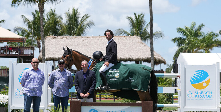 Nicholas Dello Joio and Cornet’s Cambridge are victorious in $140,000 Palm Beach County Sports Commission Grand Prix CSI3*