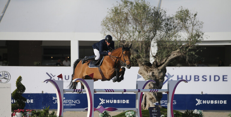 Bosty best in Friday's feature class at Hubside Jumping
