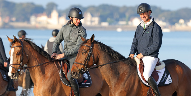 Beach life at Jumping International La Baule