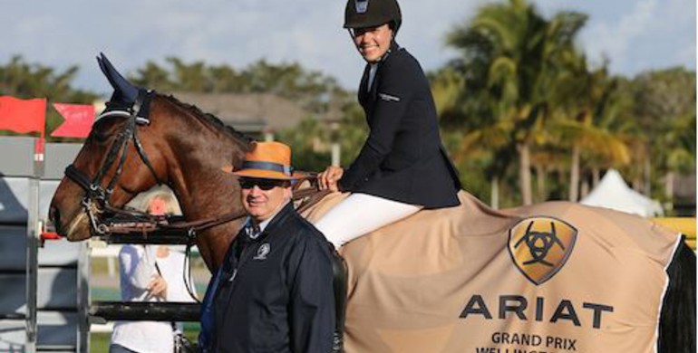 Brianne Goutal and Ballade van het Indihof win Ariat® Grand Prix CSI 3*