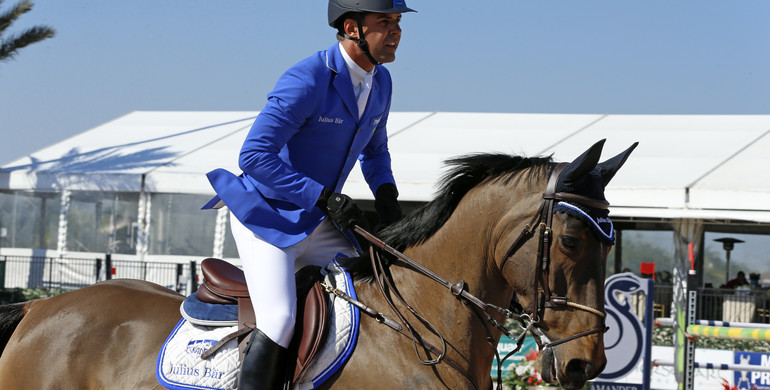 The horses and riders for the CSI5* Longines Athina Onassis Horse Show