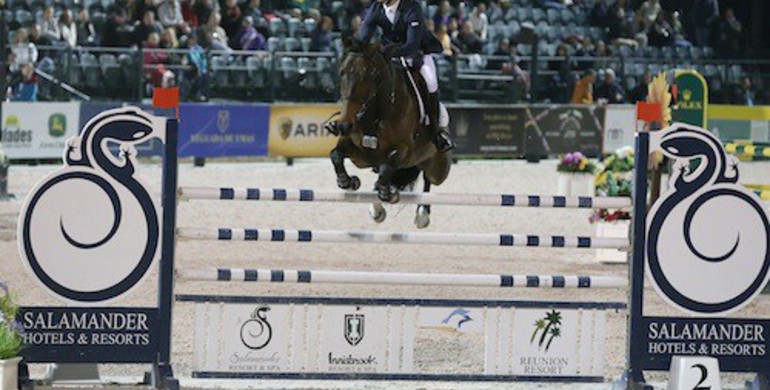 Kent Farrington and Blue Angel victorious in $85,000 Salamander Hotels & Resorts Grand Prix CSI 3* at the 2015 WEF
