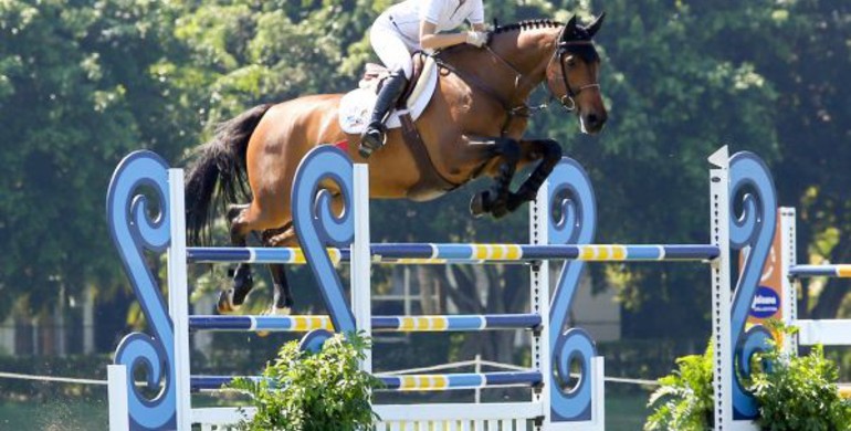 Canada's Amy Millar and Heros win week 6 1.40m Turf Tour Grand Prix
