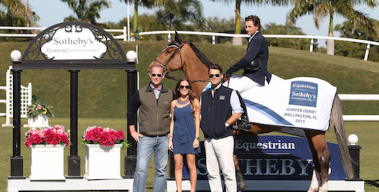 Adam Prudent and Vasco victorious in $50,000 Equestrian Sotheby's Jumper Derby at the 2015 WEF