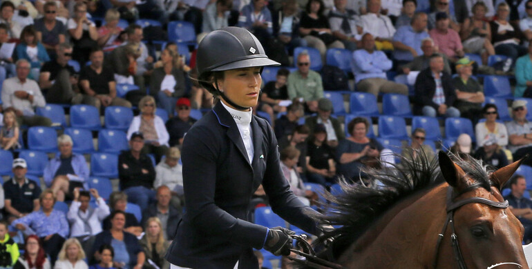 Irma Karlsson and Chacconu top the CSI4* 1.60m Grand Prix Deutschen Kreditbank AG DKB in Gross Viegeln