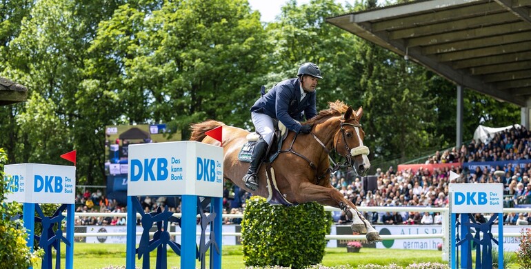 Benjamin Wulschner wins the second qualifier for the German Jumping Derby
