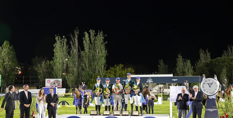 Ireland wins the Longines EEF Nations Cup in Lisbon