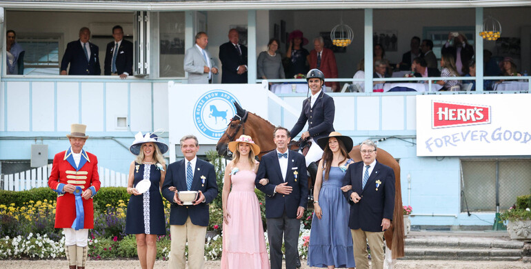 Rodrigo Pessoa and Venice Beach race to Devon Blue in $37,000 Devon International Speed Stake CSI4*