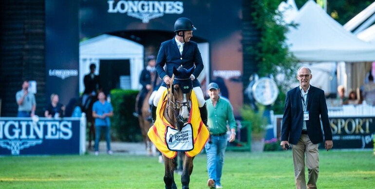 Cian O'Connor and C Vier win the CSI4* Lotto-Hessen Preis in Wiesbaden
