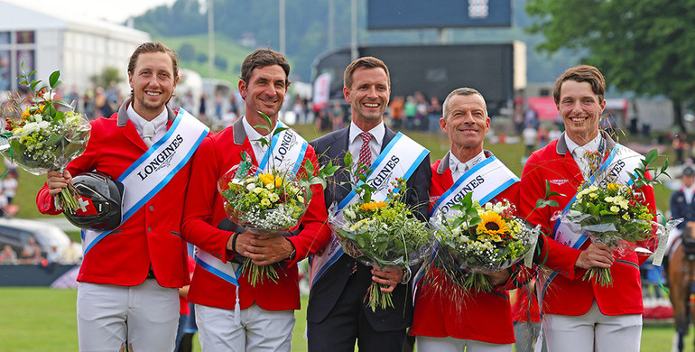 Home win in the CSIO5* Longines FEI Jumping Nations Cup of Switzerland