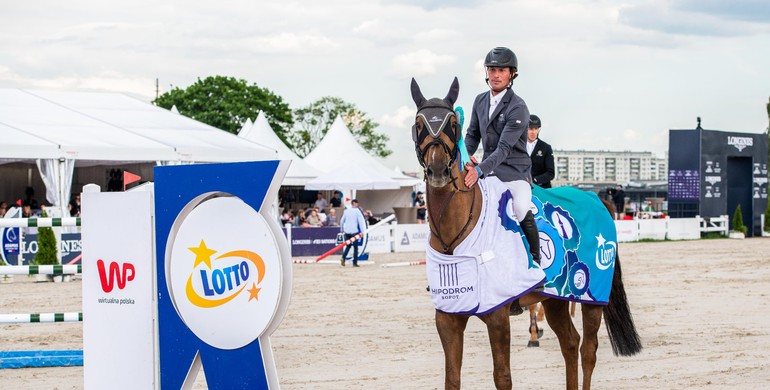 Elian Baumann and Little Lumpi E win the CSIO5* 1.50m Prize of Lotto in Sopot