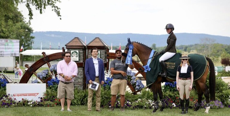 Amanda Derbyshire & Cornwall BH storm to the top of the $74,000 DJL Equestrian Services FEI 4* Upperville Welcome Stakes