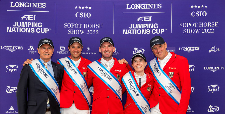 Team Germany triumphs in Sopot