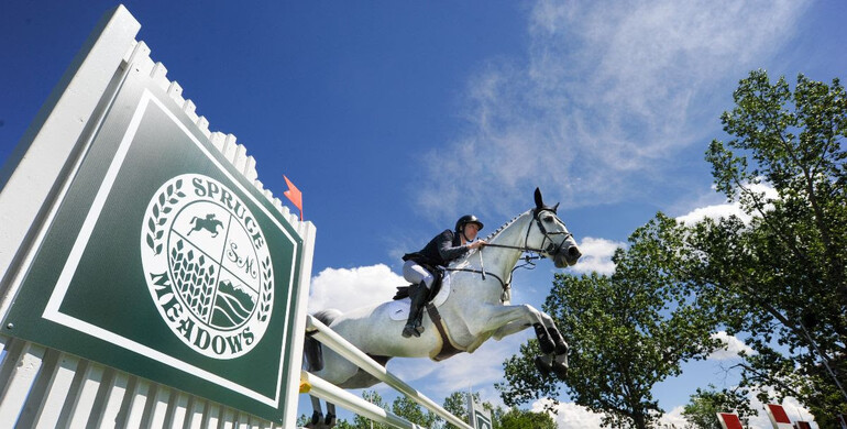 Home win for Spruce Meadows rider Brian Morton in the Friends of the Meadows Grand Prix