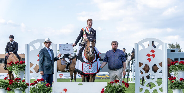 Alexander Butler and Eindhoven G.H. win Thursday's CSI4* 1.45m in Poznan