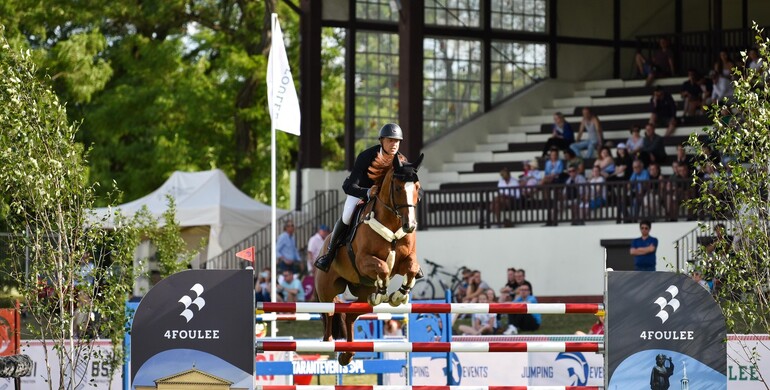 Patrik Majher wins Friday's feature class at CSI4* Poznan