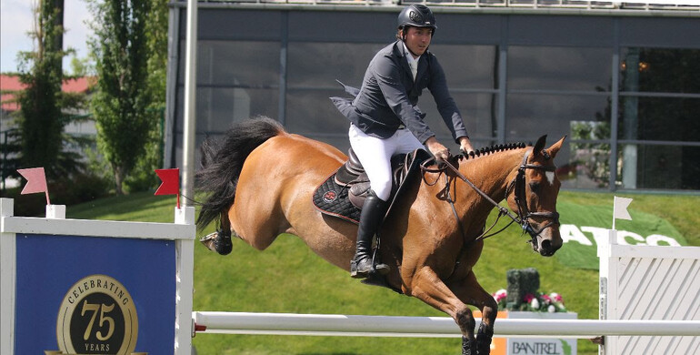 Jordan Coyle and Picador win the ATCO CSI2* Grand Prix at Spruce Meadows