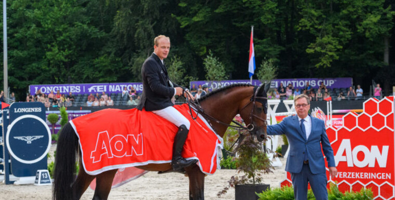 Willem Greve and Highway M TN open CHIO Rotterdam with a home win in the CSIO5* 1.55m AON Prize