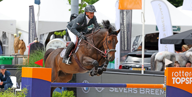 Julien Epaillard and Donatello d'Auge win the CSIO5* 1.50m Severs Breeman Prize at CHIO Rotterdam