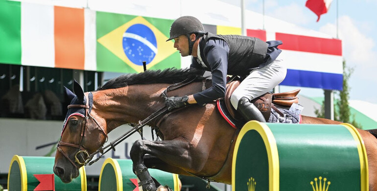 Eduardo Menezes kicks off the CSI5* 'Pan American', presented by Rolex, with a win