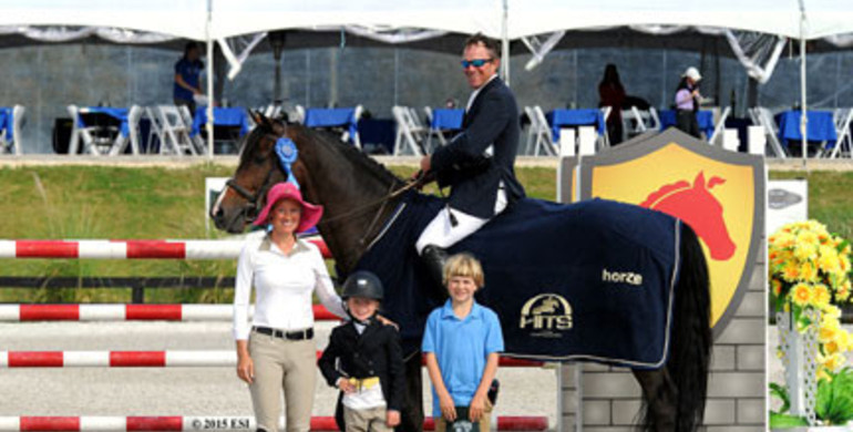David Beisel and Ammeretto win Ocala HITS Grand Prix