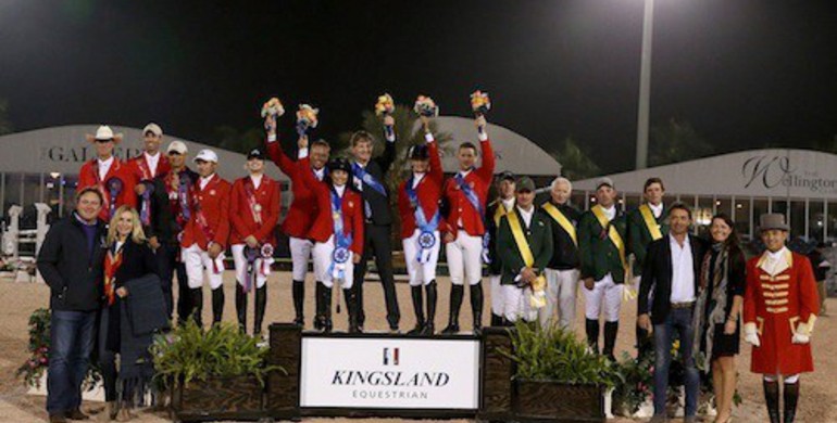 USA wins $100,000 Nations Cup presented by Kingsland Equestrian at the 2015 Winter Equestrian Festival
