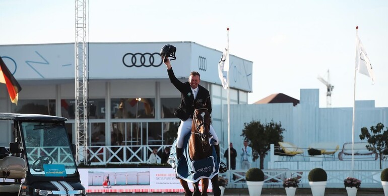 Home victory for Koen Vereecke in the CSI3* 1.50m Grand Prix at Knokke Hippique