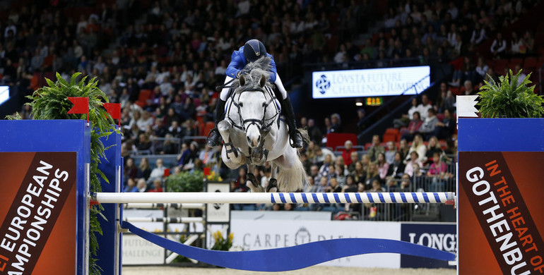 Judy-Ann Melchior and Lover Boy Z win the Lövsta Future Challenge Final in Gothenburg
