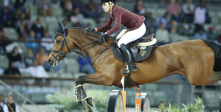 Fabulous CHI Al Shaqab 2015 celebrate Woman’s Day with Edwina Tops-Alexander’s Grand Prix victory