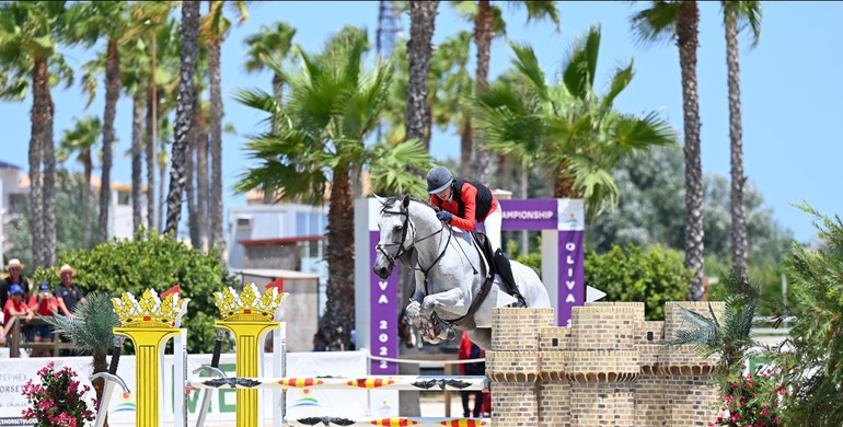 Belgian Juniors take the lead after the first round of the team final at the FEI Jumping European Championship for Young Riders, Juniors and Children 2022 in Oliva Nova
