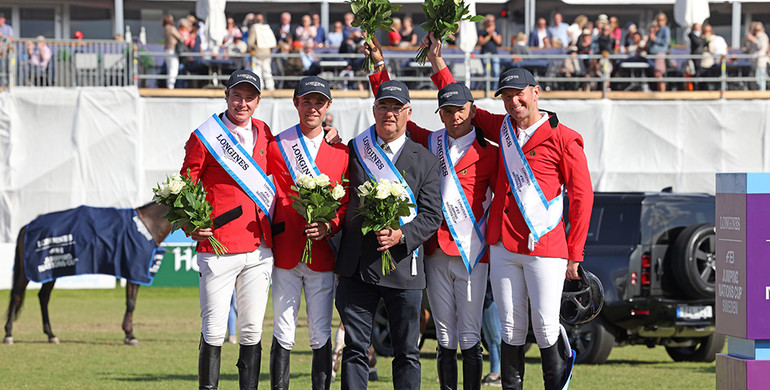 Belgium best in the CSIO5* Longines FEI Jumping Nations Cup™ of Sweden